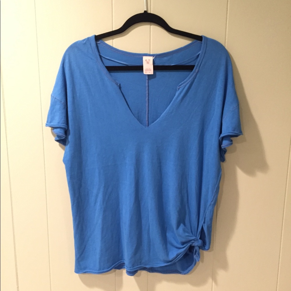 NWT Free People T-shirt with tie detail